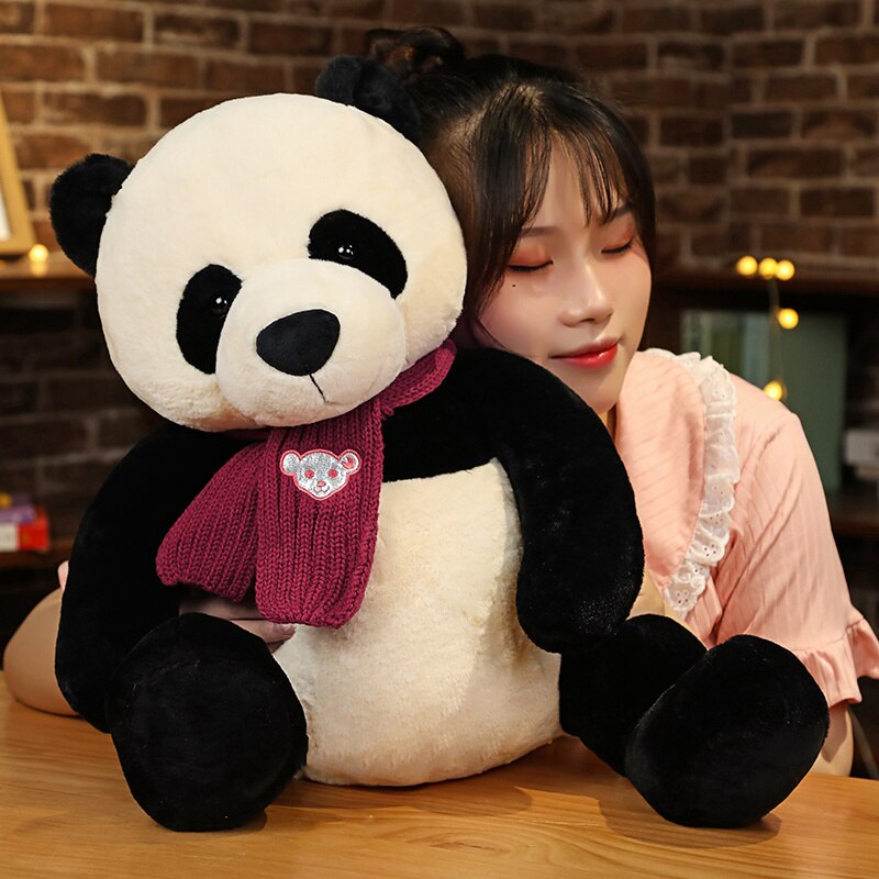 Panda with Scarf Plush Toy