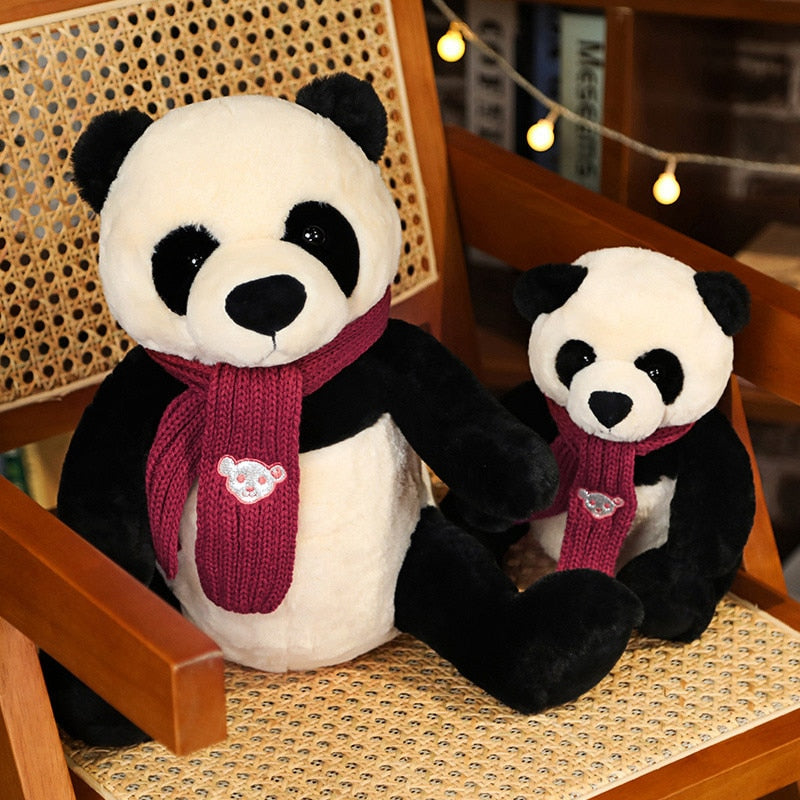 Panda with Scarf Plush Toy