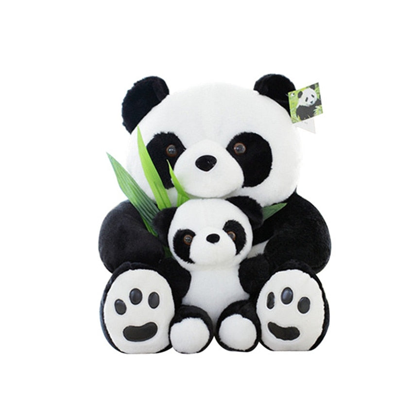 Mom & Baby Panda Plush