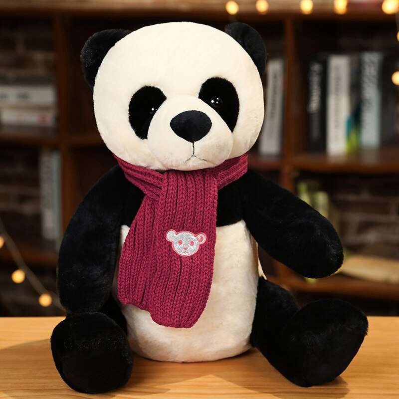 Panda with Scarf Plush Toy